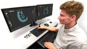 Learn more about GIA scholarships and the many courses they can be applied to. The cutting-edge GIA Jewelry Design & Technology Program includes Zbrush, which allows jewelry designers to digitally sculpt their latest creation and create stone settings using GIA-developed digital brushes.