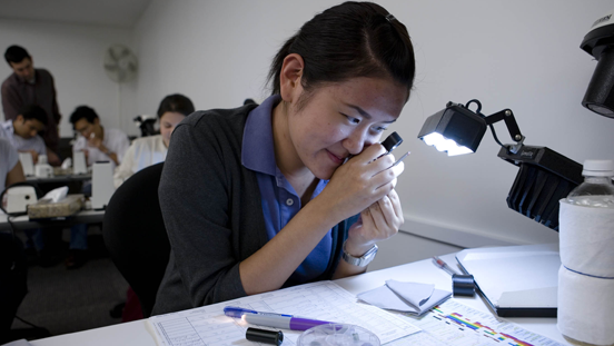 GIA lab classes teach you how to grade with confidence diamonds, gemstones, and pearls. 